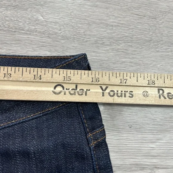 Naked & Famous Jeans Mens 32x33 Blue Indigo Power Stretch SkinnyGuy Denim